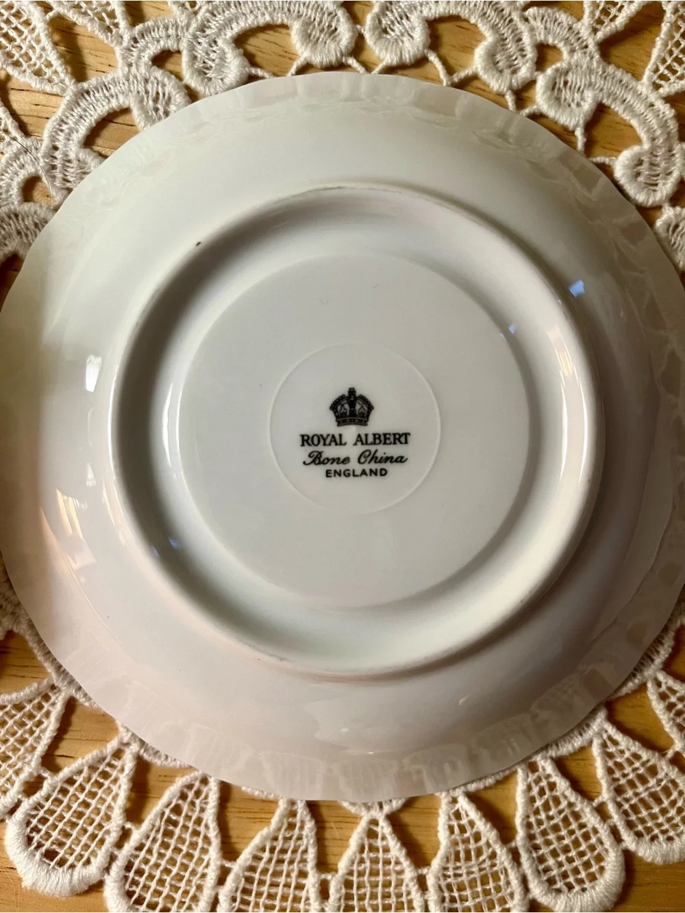 Royal Albert Flower of the Month Tea Cup & Saucer Set